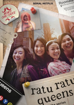 Ilustrasi para pemeran Ratu-Ratu Queens. [Instagram]